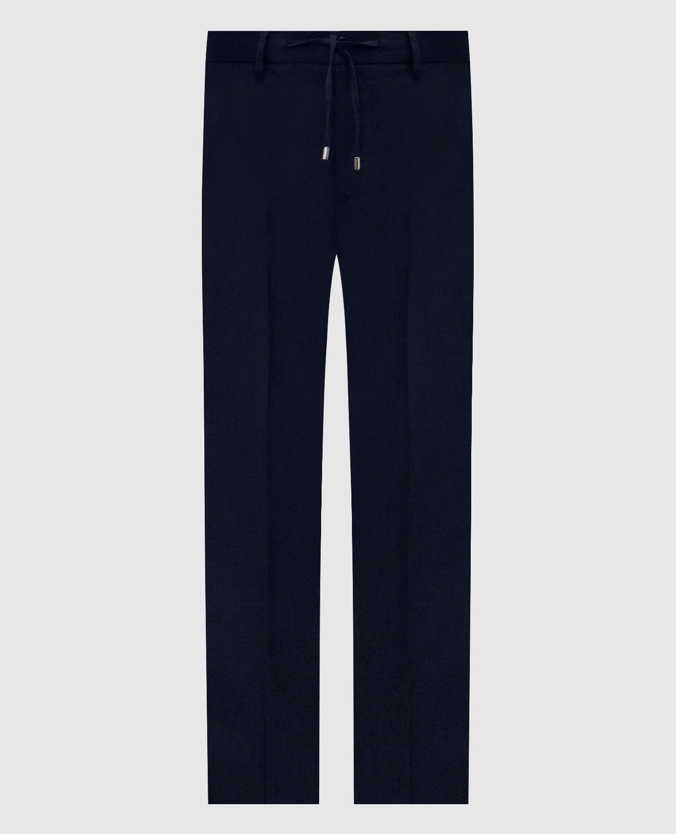 Blue wool pants
