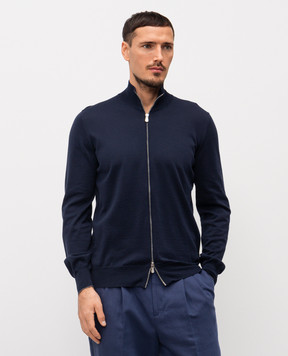 Brunello Cucinelli Blue cardigan M2900106