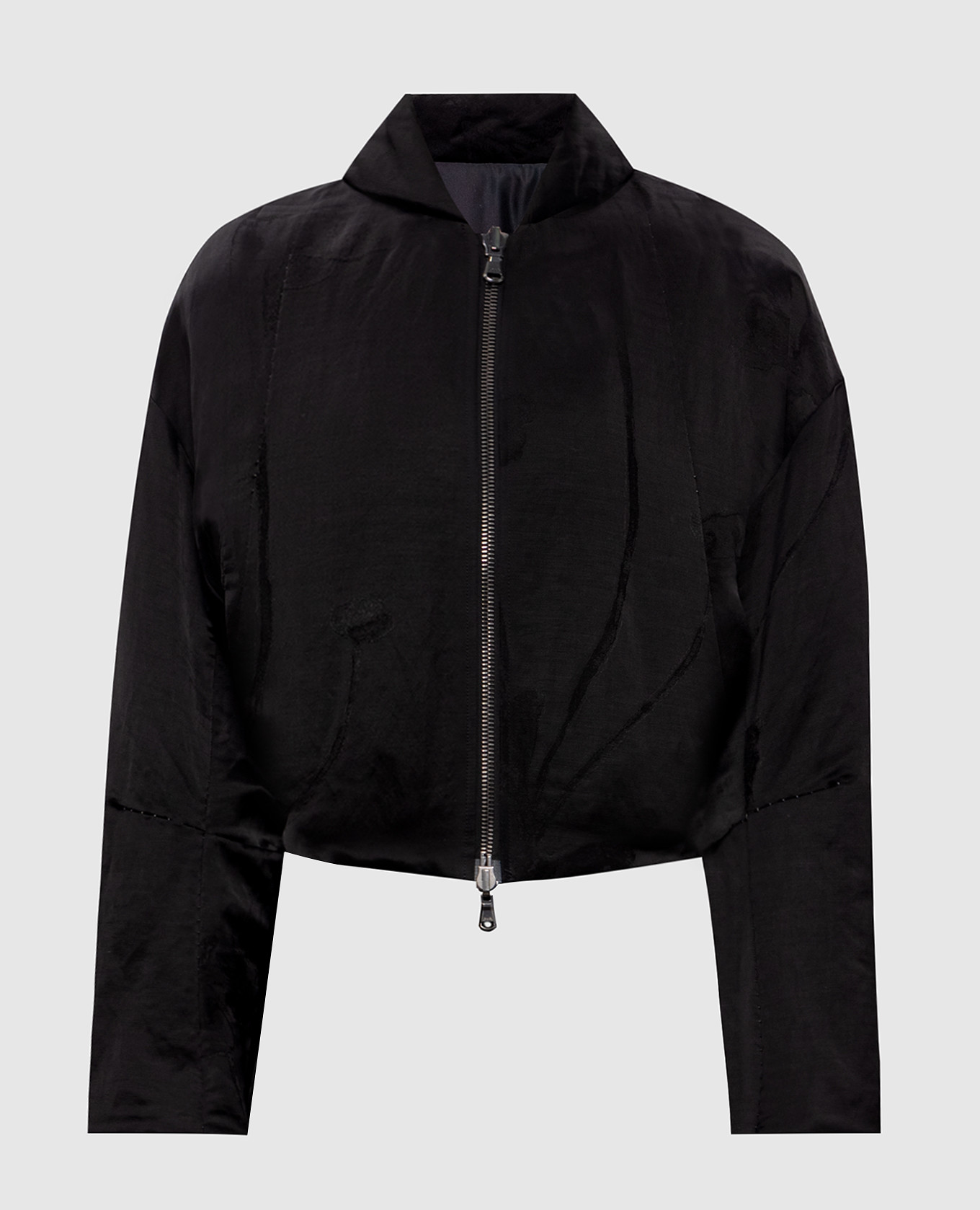 

Reversible floral bomber jacket Masnada, Black
