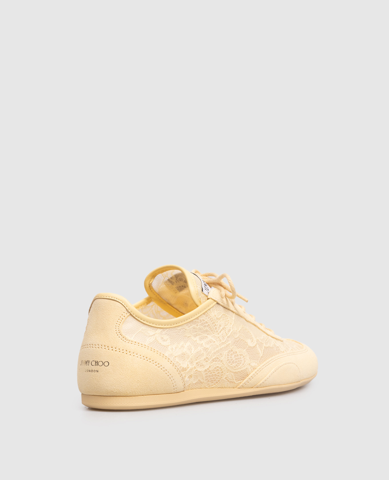 

Sunny yellow combination sneakers Jimmy Choo