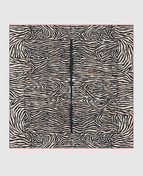 Fendi Animal print silk scarf FXT091B1VO