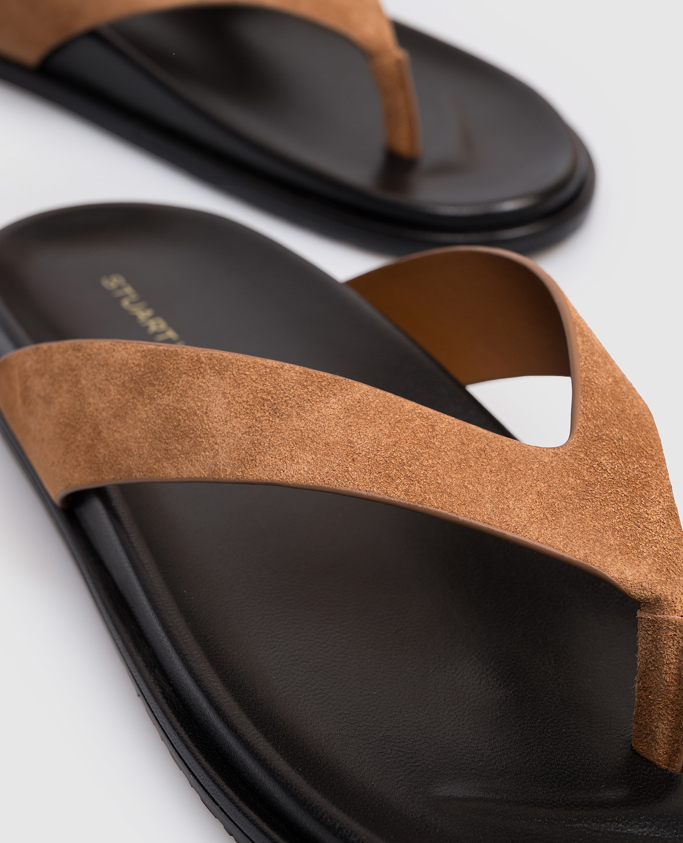 Marykate brown suede flip-flops Stuart Weitzman 5