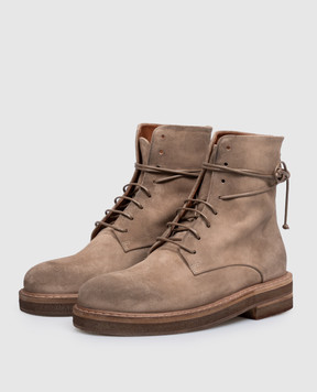 Marsell Parrucca brown suede boots MW2952P024