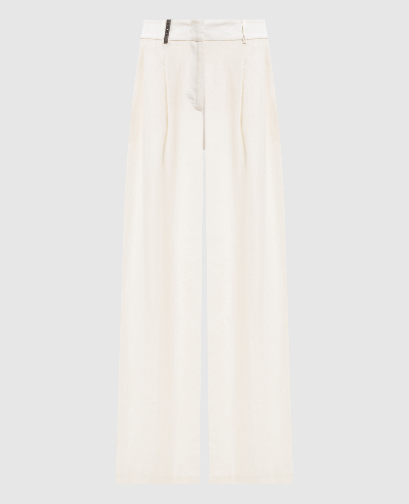 Ivory linen pants