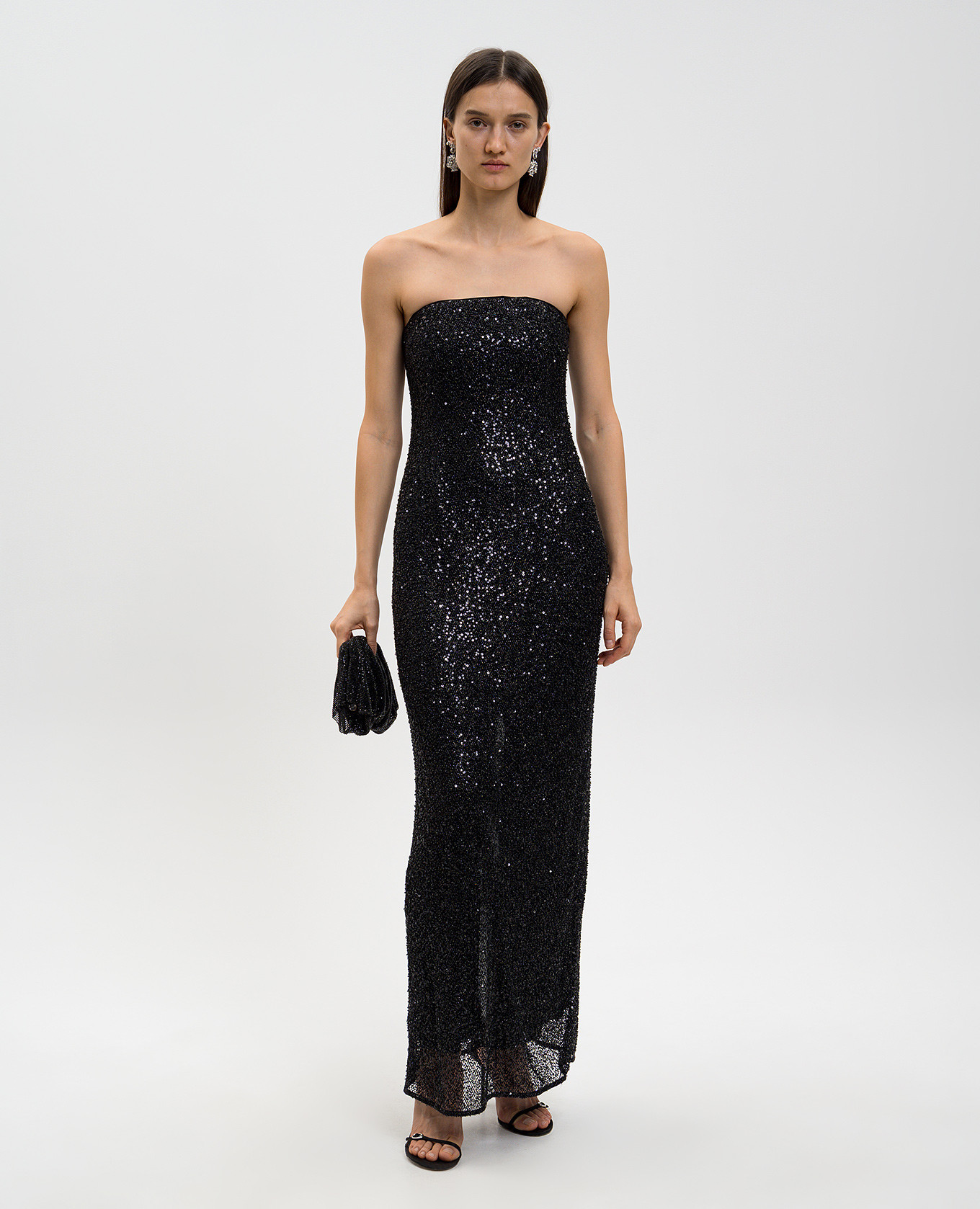

Black Xyla dress with beads and sequins Simkhai