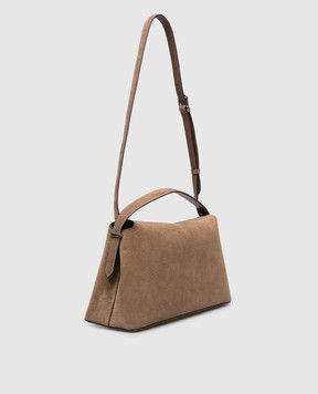 Toteme Beige suede bag 241WAL961LE0004