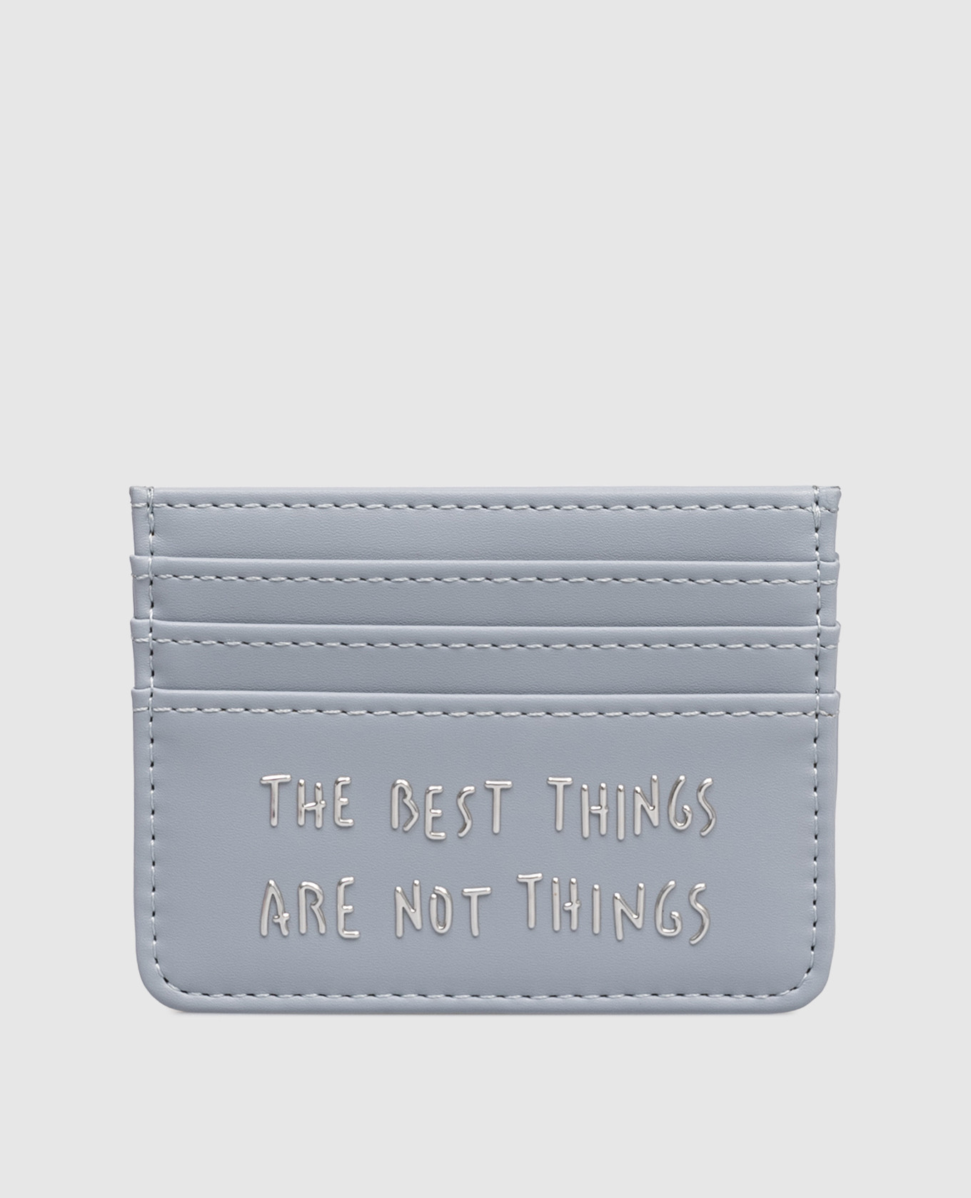

Blue cardholder with inscription Max & Co, Light blue