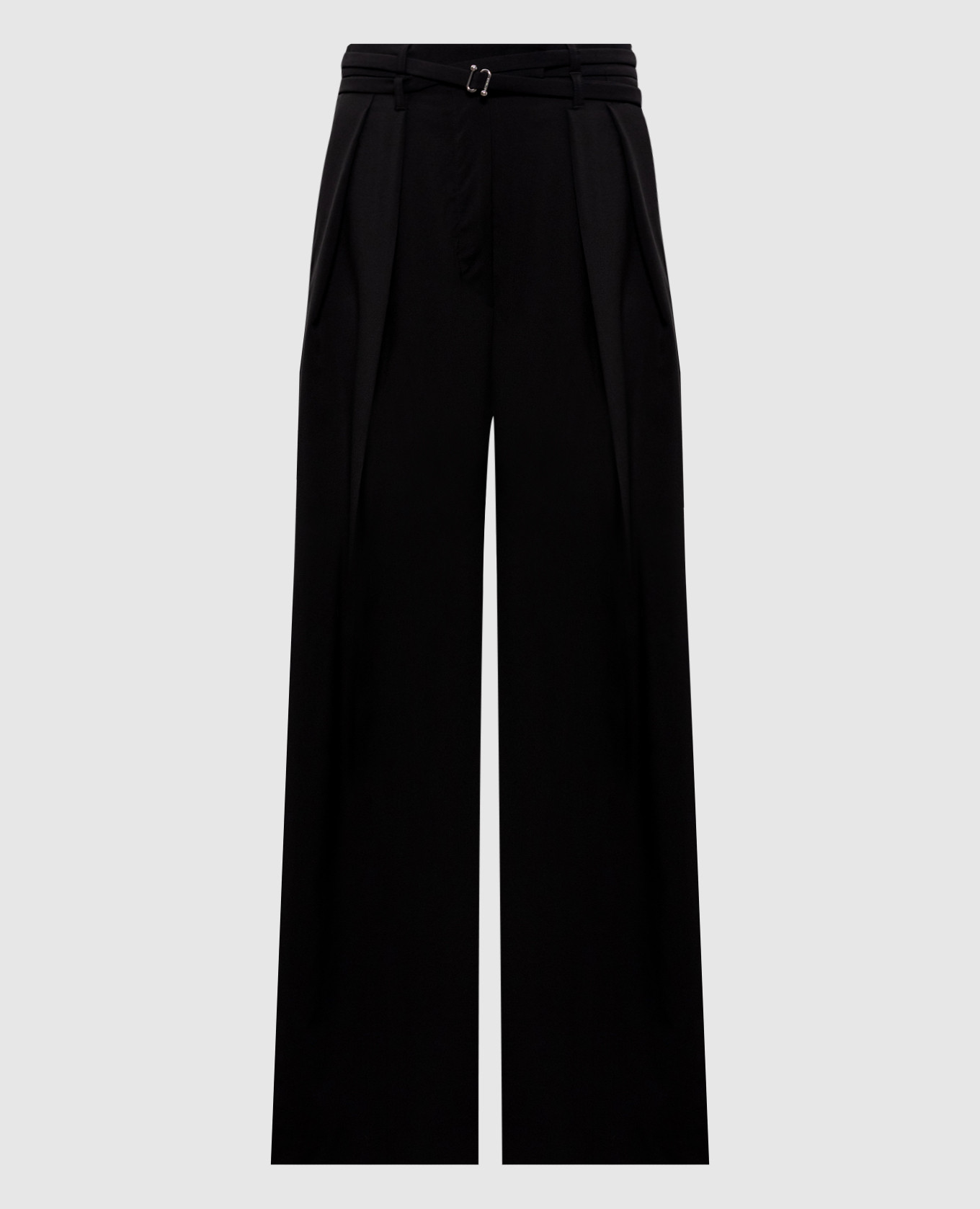 

Black BAUTTA wool trousers Max Mara Sportmax