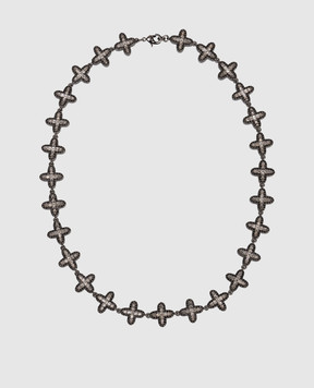 Darkai Clover Baguette Necklace DICO0096NNDIL