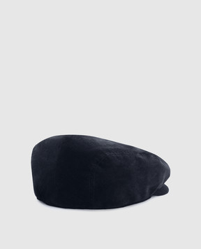 Dolce&Gabbana Blue velvet cap GH587AFUWFK