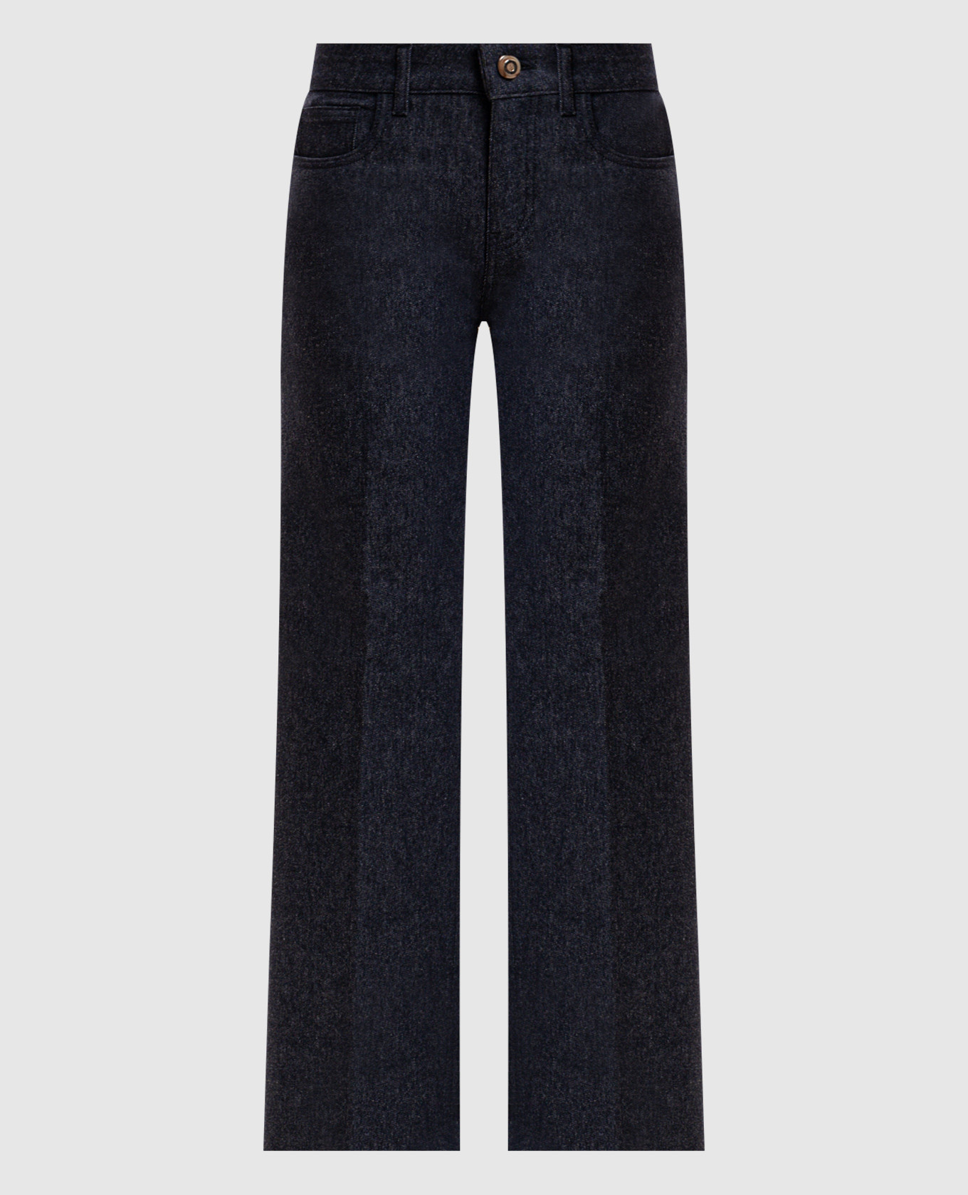 Blaue Wollhose