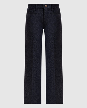 Marco Pescarolo Blue wool pants FEMMENA5TD5482