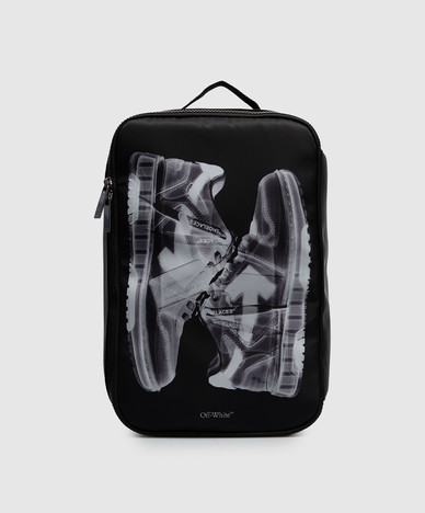 Black Heritage Shoe Box Bag X-ray