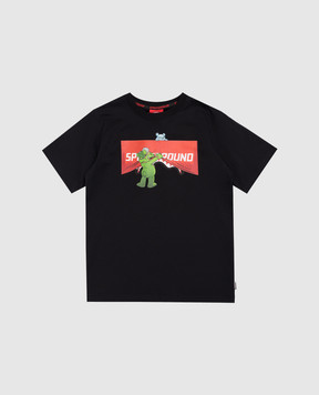 Sprayground Show the Shark Kids Black T-Shirt SPY1420BLK