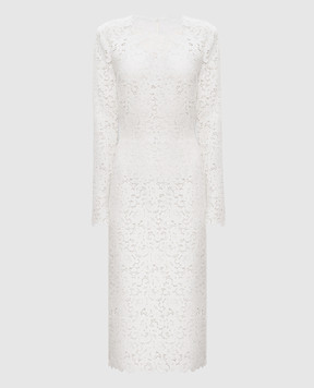 Ermanno Scervino White lace dress D492Q313CSAPEWZ
