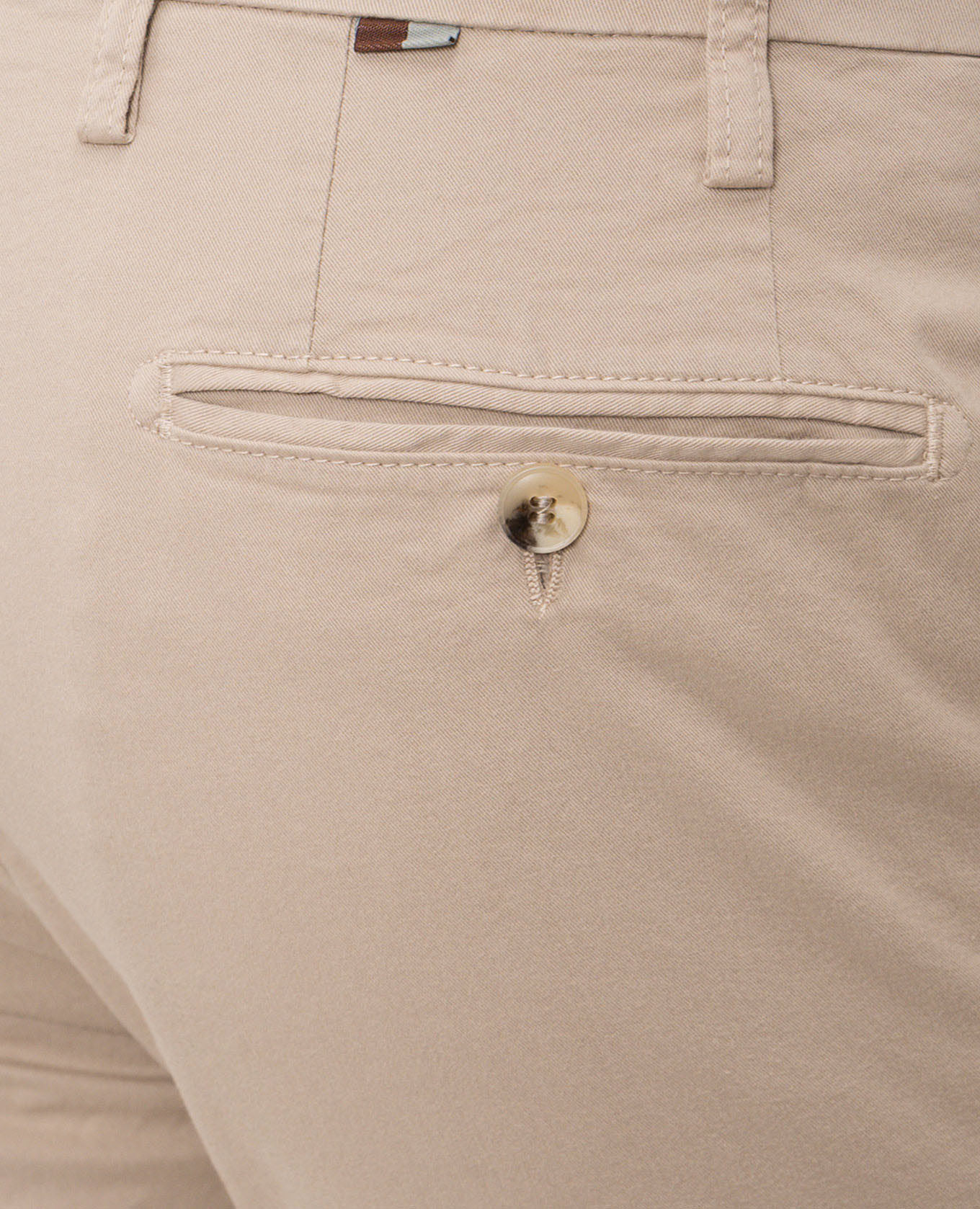

Beige cotton pants Canali
