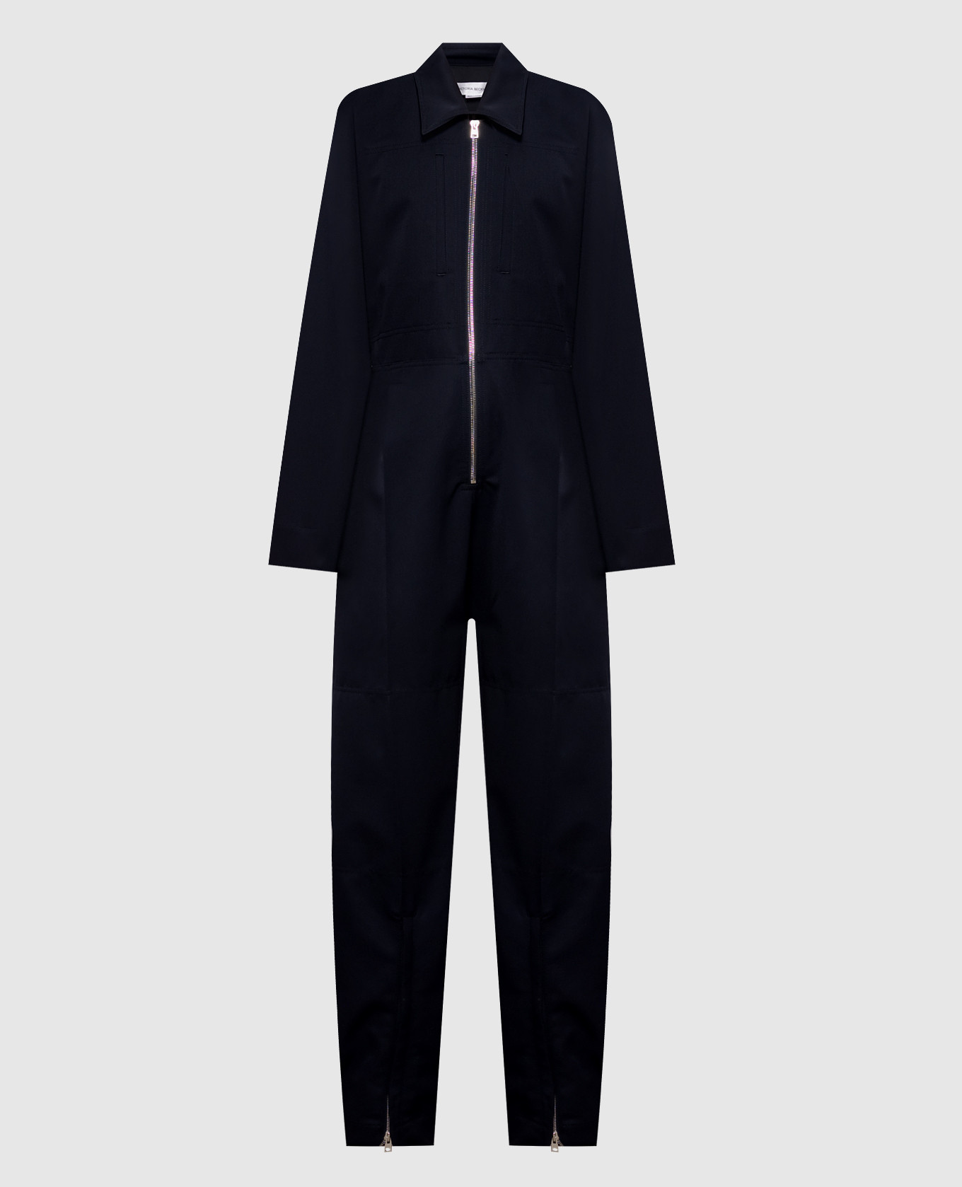 

Blue jumpsuit with wool Victoria Beckham