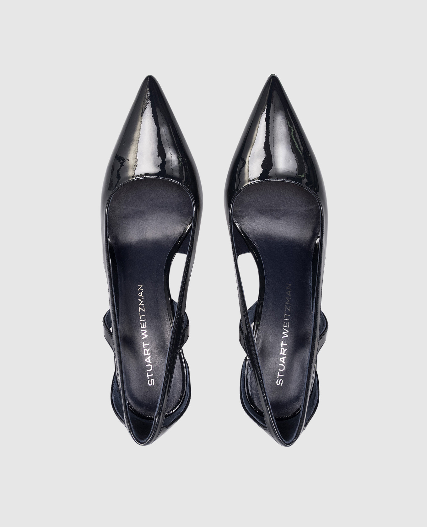 Stuart blue patent leather shoes Stuart Weitzman 4