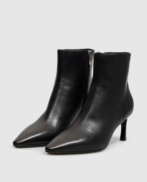 AGL Black leather ankle boots TAYLOR TAYLOR