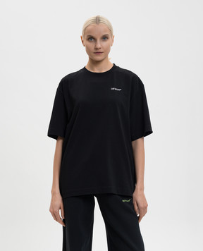 Off-White Black Half Arrow T-shirt 2AA13FS26JER001