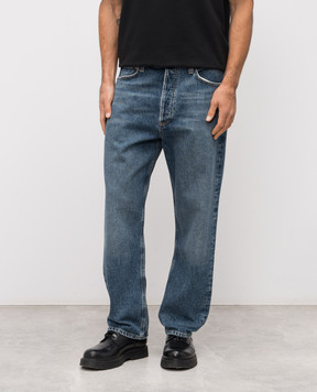 AGOLDE 90's blue jeans with a worn effect A6421206