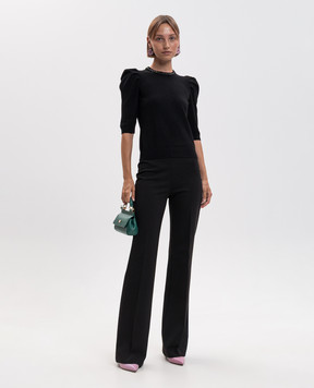Twinset Black top with crystals 262AP3171