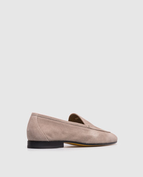 Doucal's Gray suede loafers DD8879MEGNUZ278
