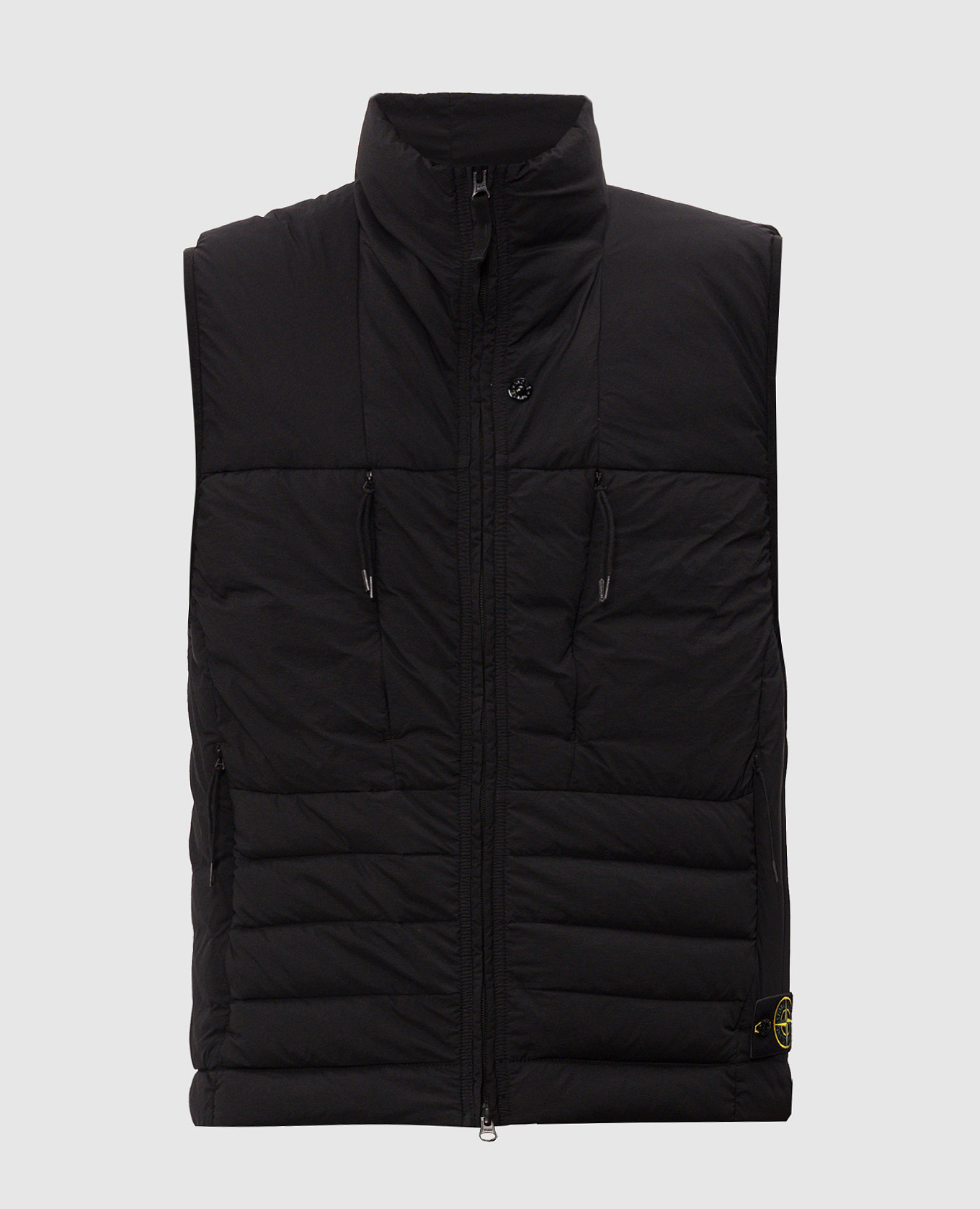 Black down vest