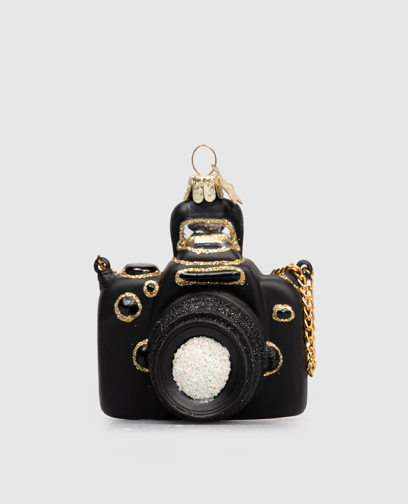 

Black Christmas tree toy Camera Vondels