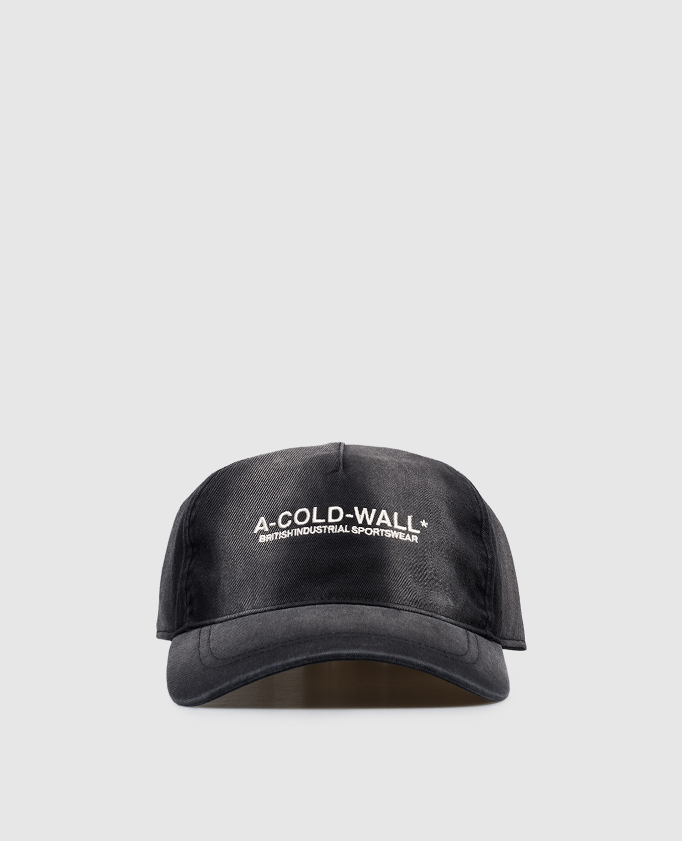 

Black cap with logo embroidery A Cold Wall