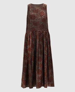 UMA WANG Adral dress in floral print UP5008