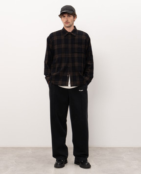 Vetements Checked wool shirt MH27SH063BC