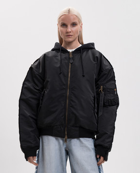 Vetements Black jacket MH27JA018Bw