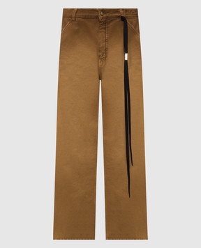 Ann Demeulemeester Sunfa brown jeans B0014249FA746