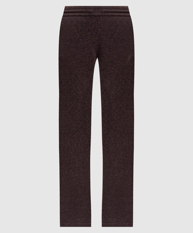 Bruine broek van kasjmier en wol