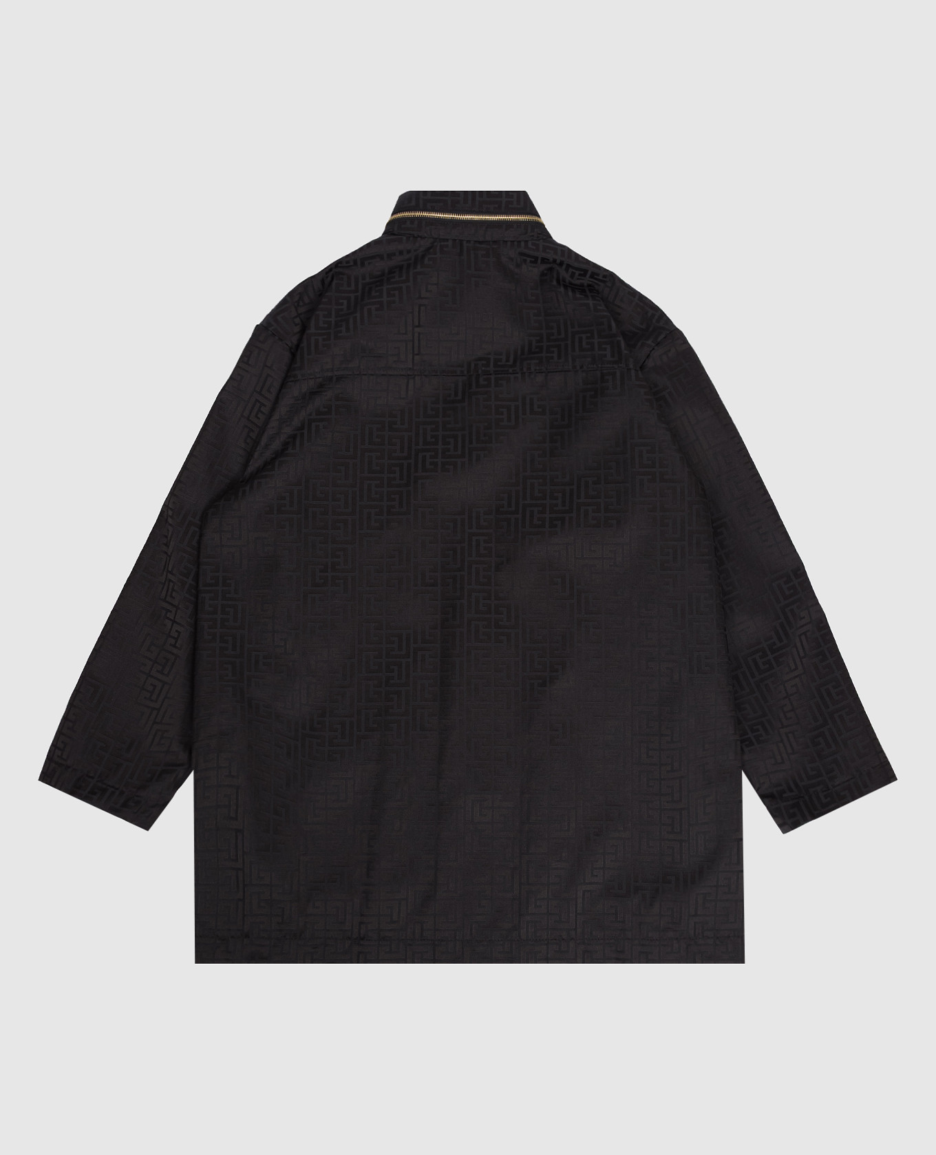 

Children's black jacket with branded pattern Balmain