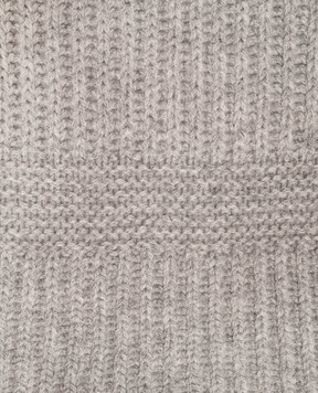 Allude Gray cashmere scarf 26511247