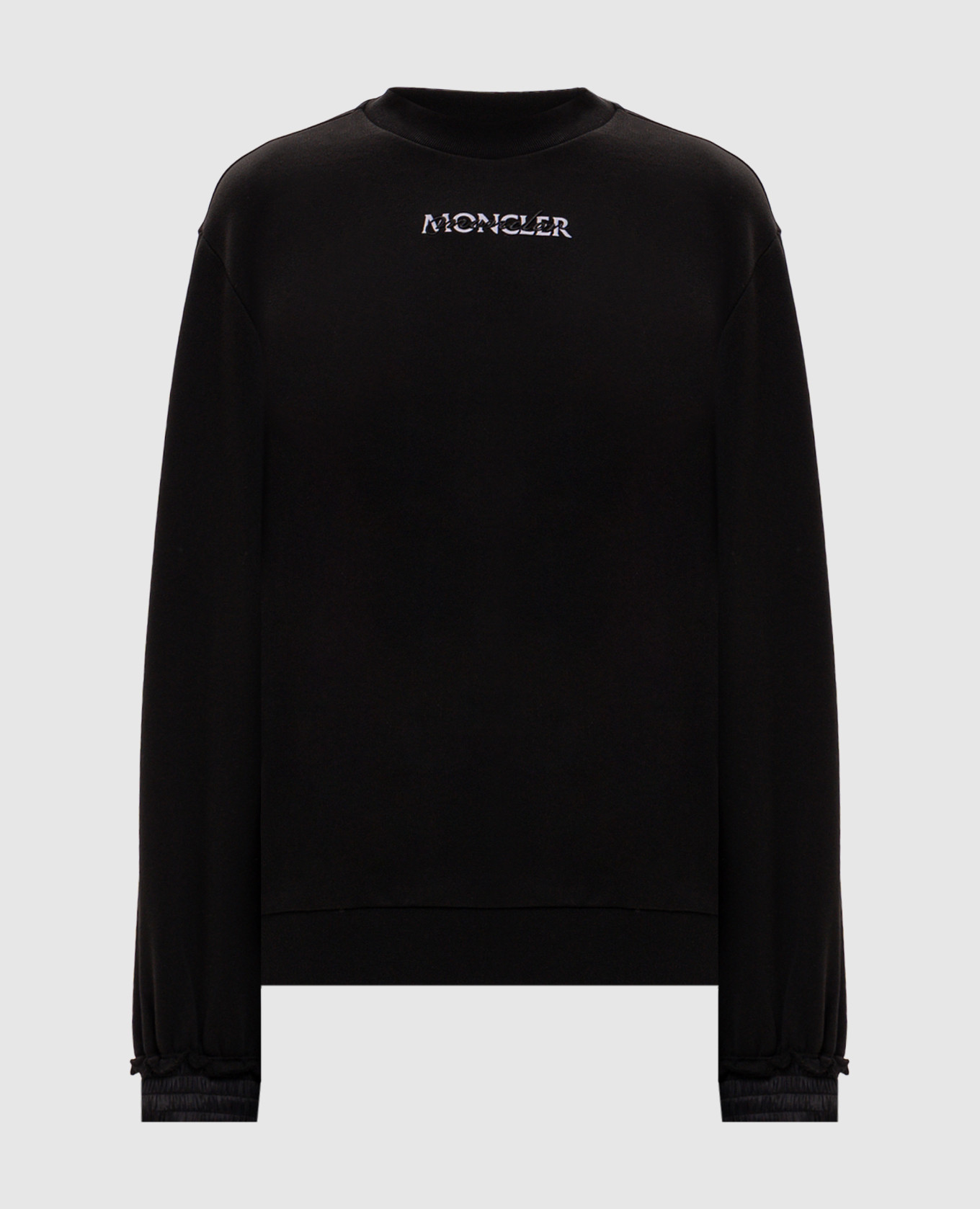 Black sweatshirt with logo