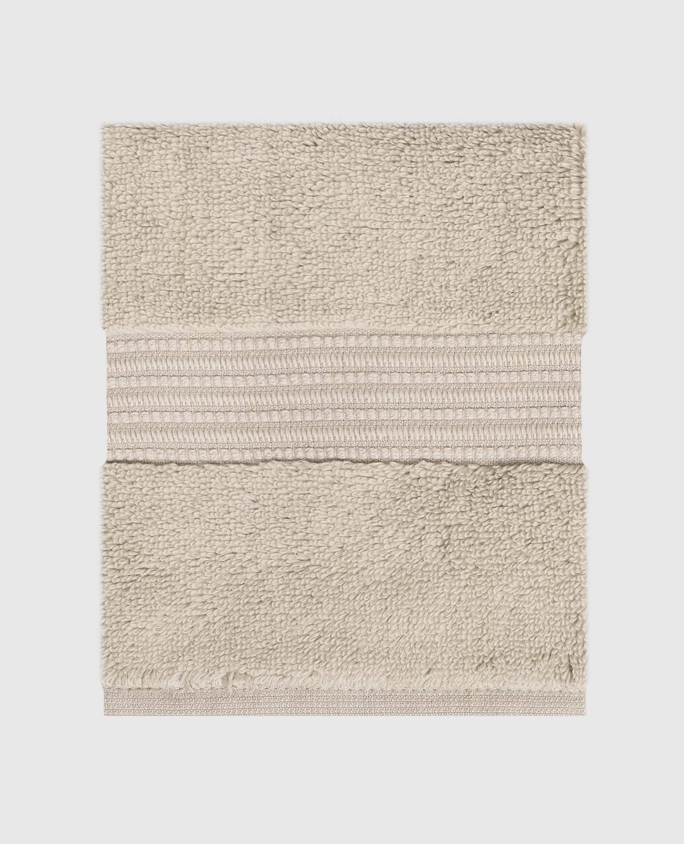 

Terry towel Chicago, khaki color 30x50 L'appartement