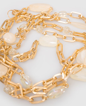 Dolman Bijoux Gold-tone intricate necklace 75152