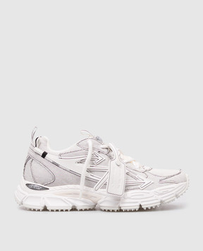 Off-White White Denim Be Right Back Sneakers OMIA295Z26DEN001