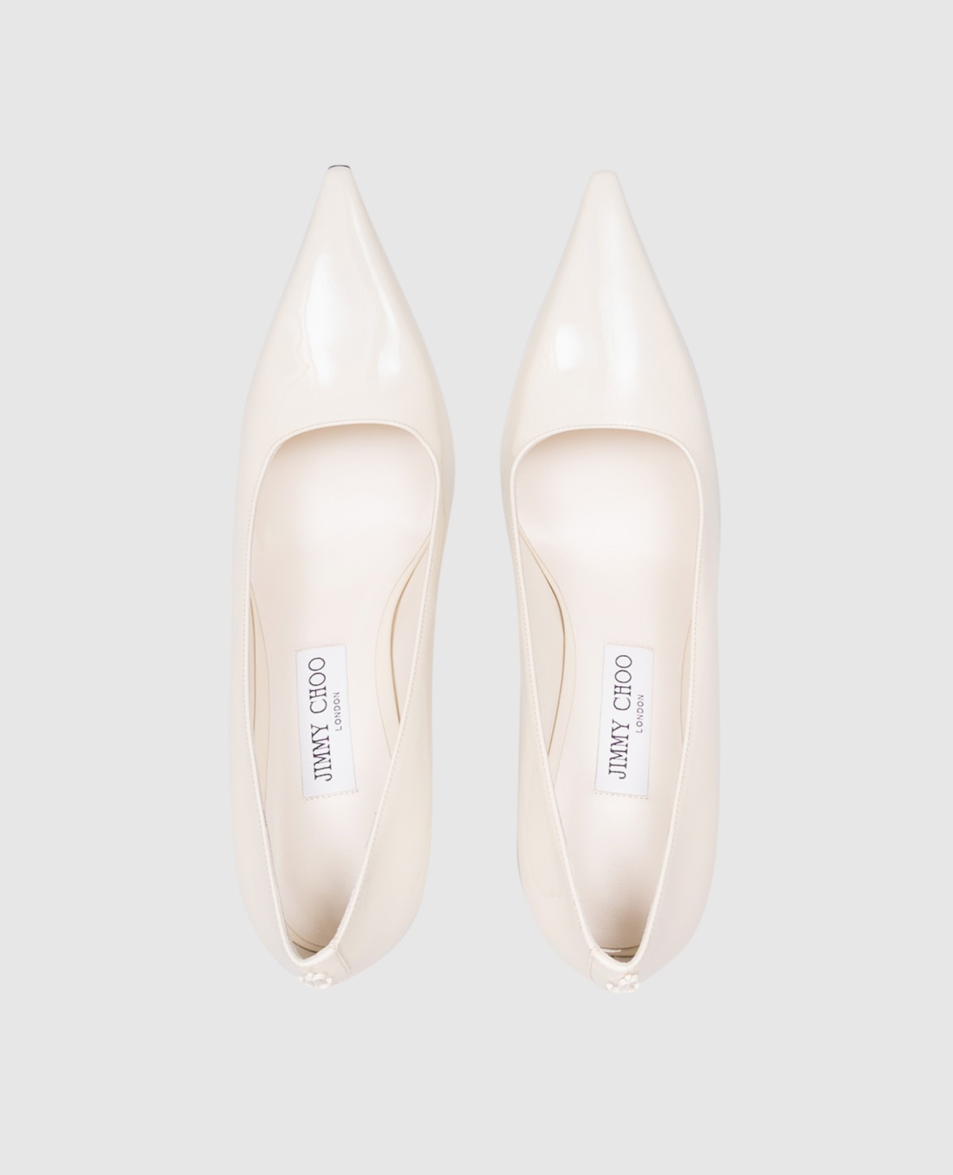 Ixia ivory patent leather shoes Jimmy Choo 4