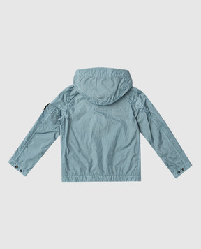 Stone Island Children's blue jacket with logo L1S164100003S0A2368