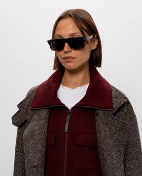 Brunello Cucinelli Brown sunglasses MOCSTEMS33
