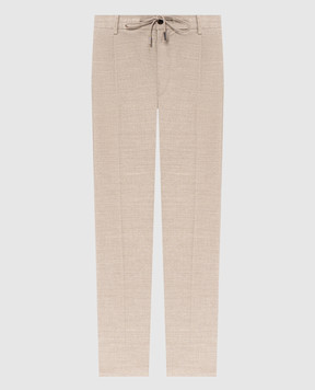 MooRER ANTON gray wool pants ANTONFSR