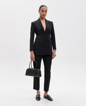 The Row Bettina black wool jacket 10952W4600