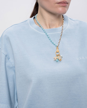 Oceanus Neutica blue necklace with pendant NEUTICA