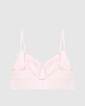 Palm Angels Pink bodice with patch PLA1UWTP08SI