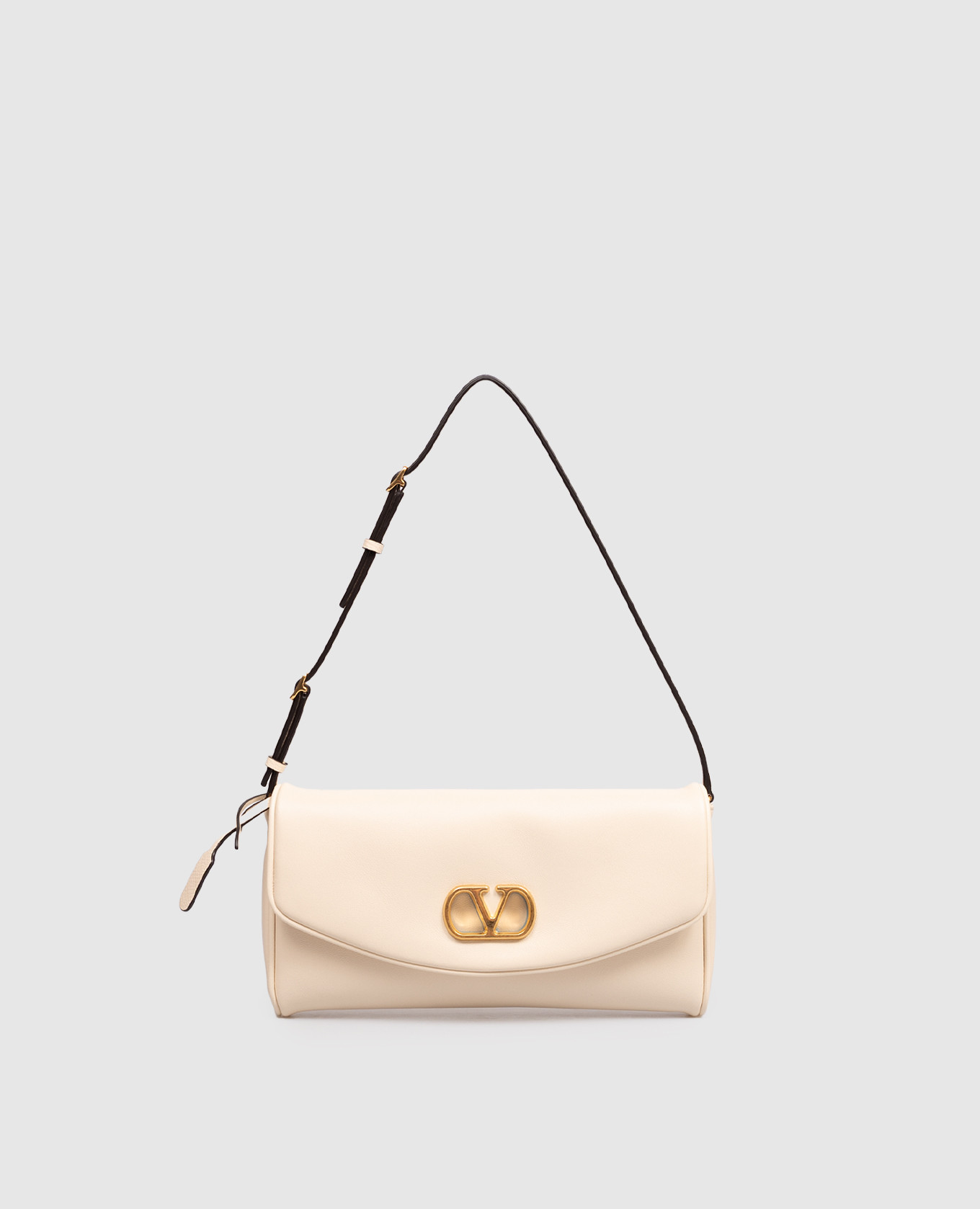 DeVain beige leather bag