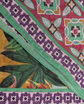 La DoubleJ Green pareo in print SCA0051COT021ZOF06